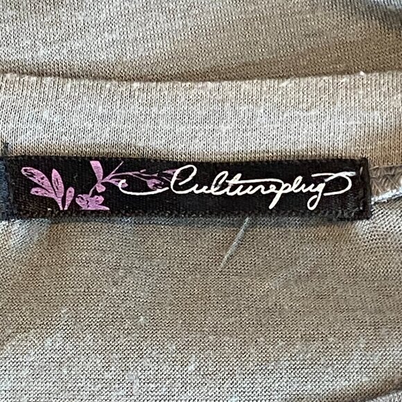 Cultureplug Graphic Tee Statue of Liberty Empire State Bldg Rhinestoned L #223K - Picture 7 of 8